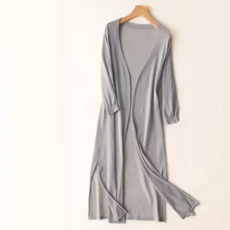 Ivyshape | Light Long Cardigan