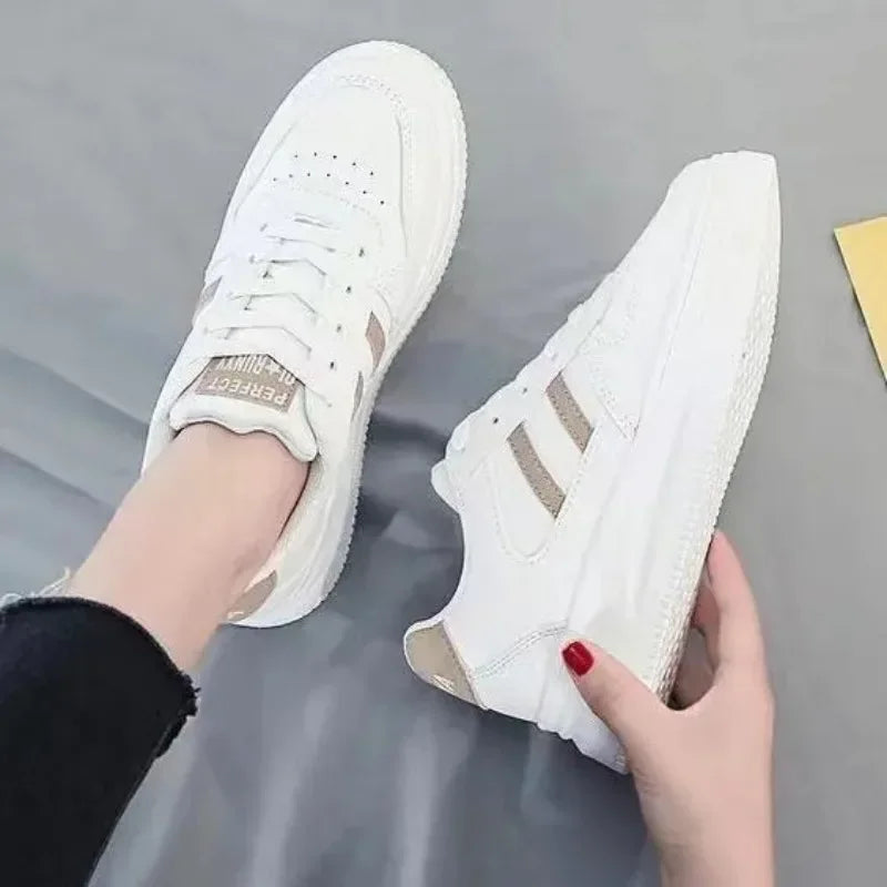 Women's Casual Flat Lace-Up Sneakers for Summer