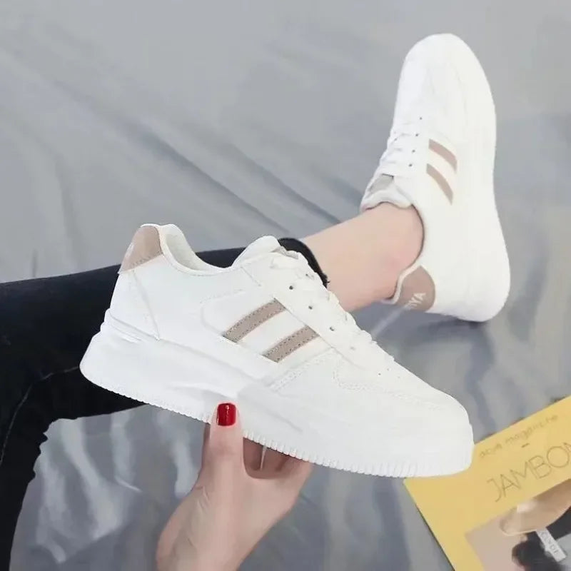 Women's Casual Flat Lace-Up Sneakers for Summer