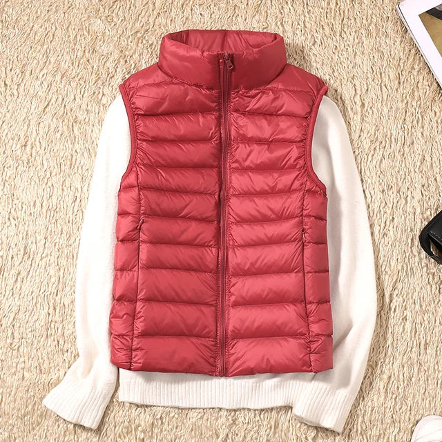 Ultralight sleeveless bodywarmer