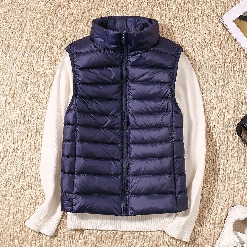 Ultralight sleeveless bodywarmer