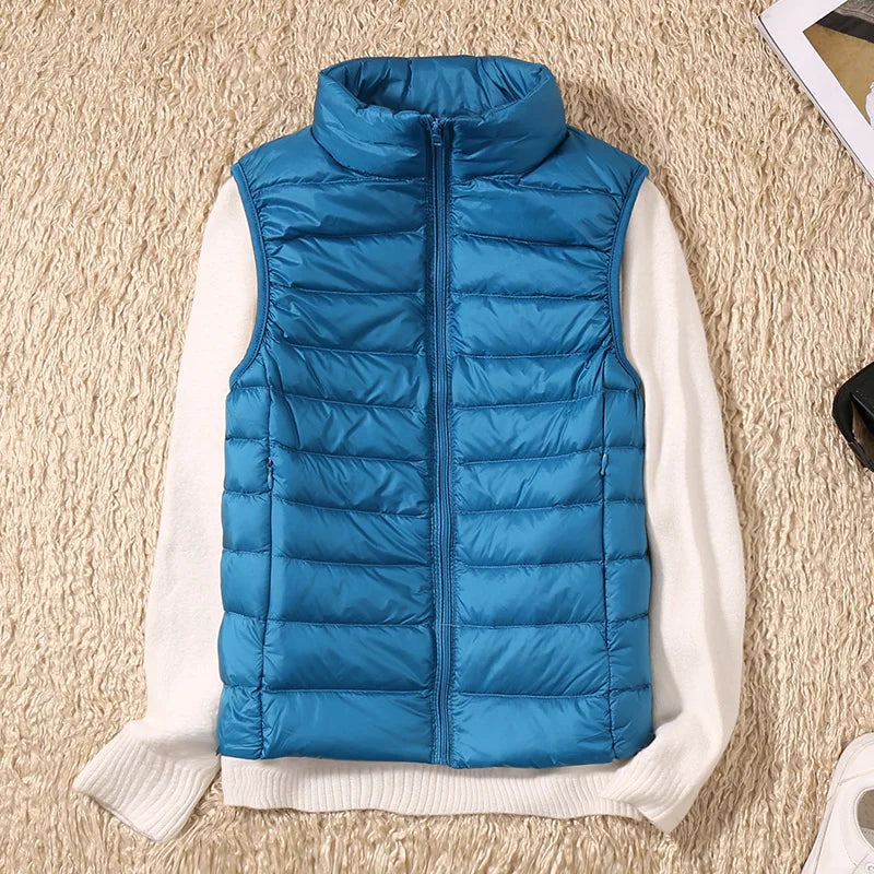 Ultralight sleeveless bodywarmer