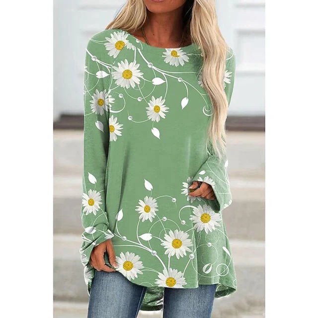 Ivyshape | Tops with Flowers