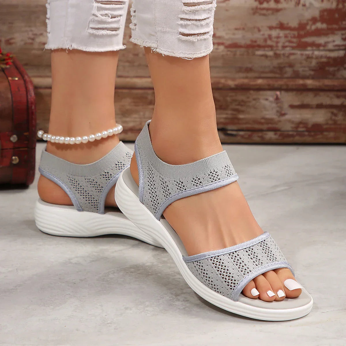 Ivyshape | Women's Classic Sandals Mesh