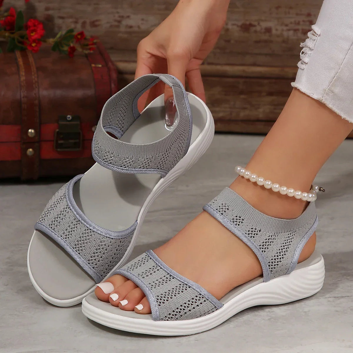 Ivyshape | Women's Classic Sandals Mesh