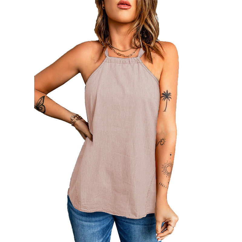 Women's fashionable tank top with a casual cut and high-quality materials Ivyshape