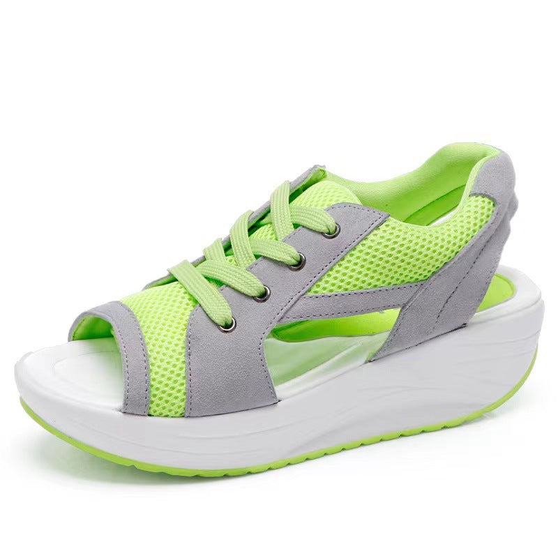 Ladies sporty casual shoes with breathable upper materials and fashionable design Ivyshape