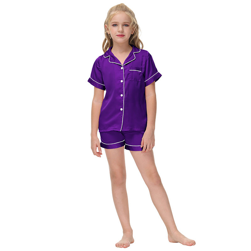 Women's Pajama Set made of lightweight and breathable satin Ivyshape