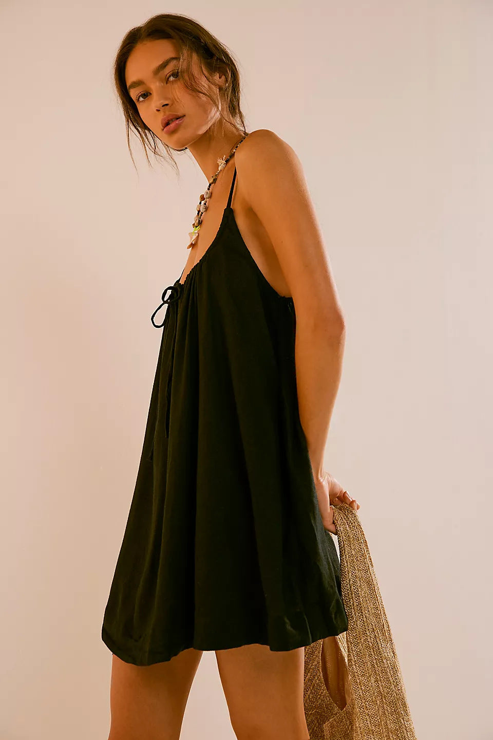 Women loose summer dress Ivyshape