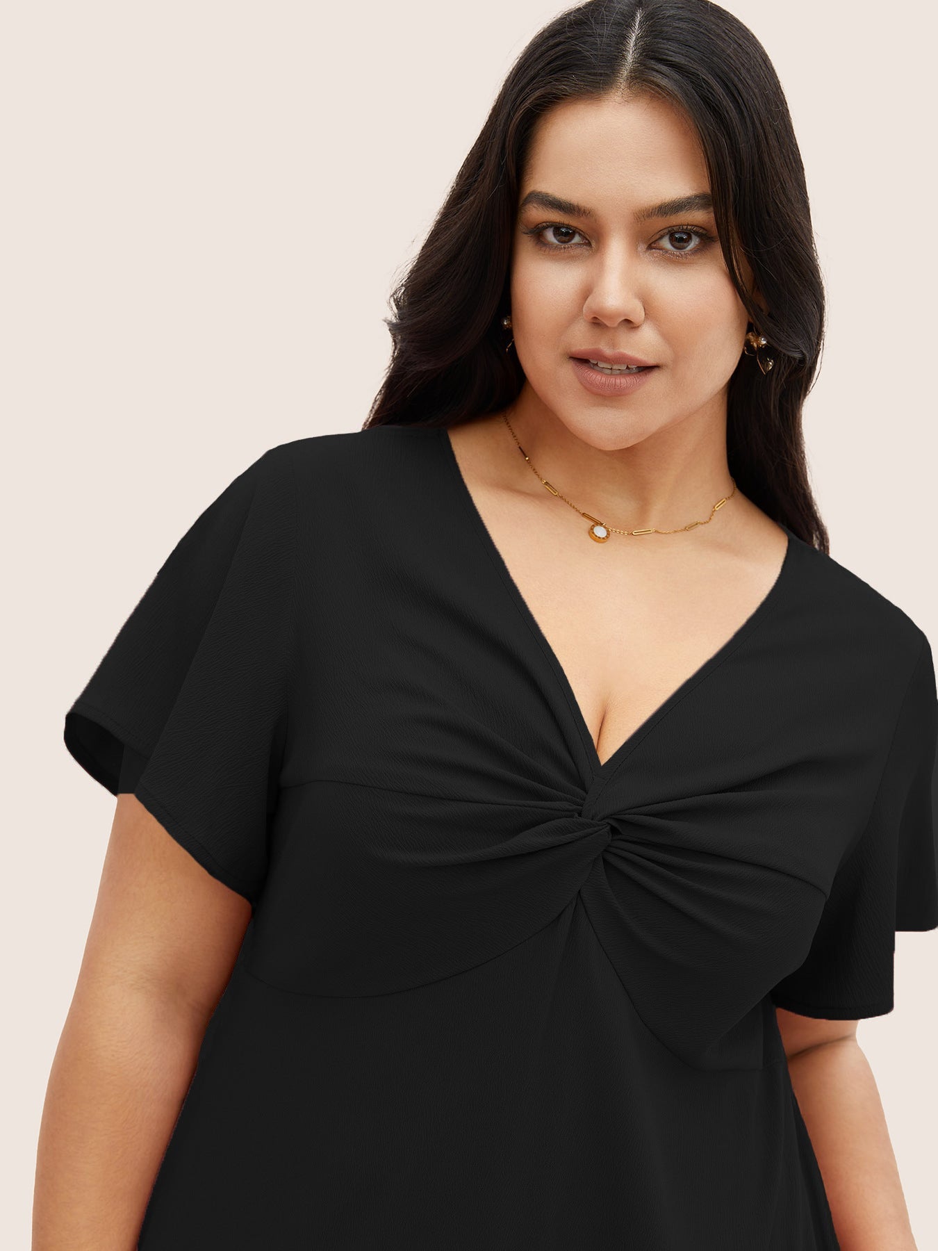 Ivyshape | Black Midi Dress