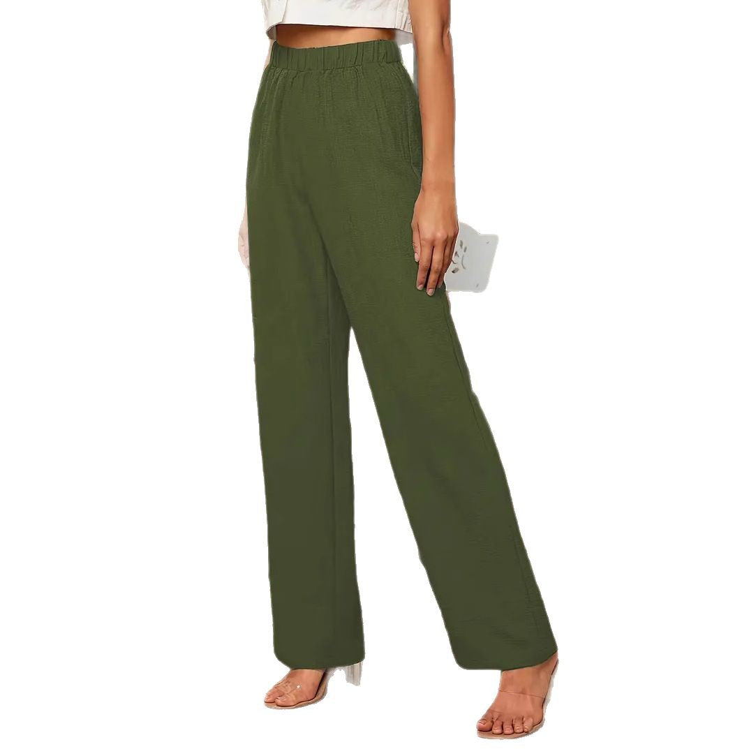 Ladies elegant and airy Palazzo pants Ivyshape