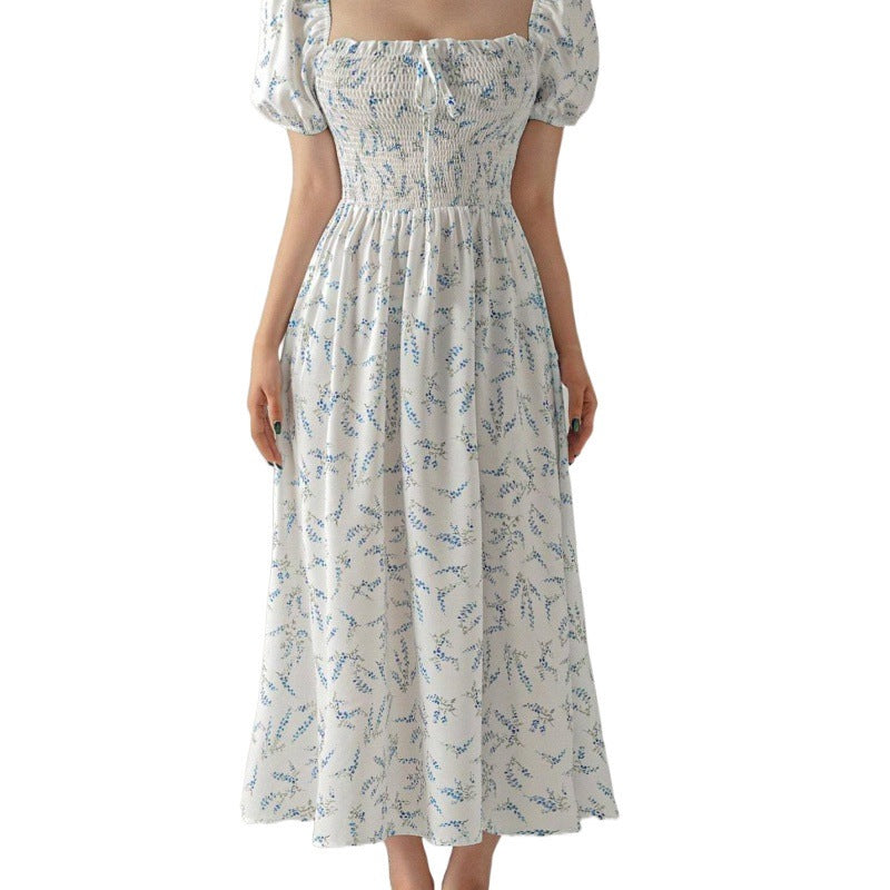 IvyShape | Printed Elegant Flowing Long Dress