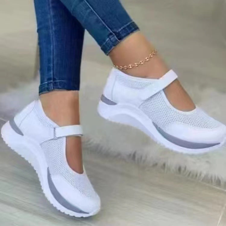 Women's Breathable Slip-On Sports Shoes with Comfortable Cushioning Technology Ivyshape