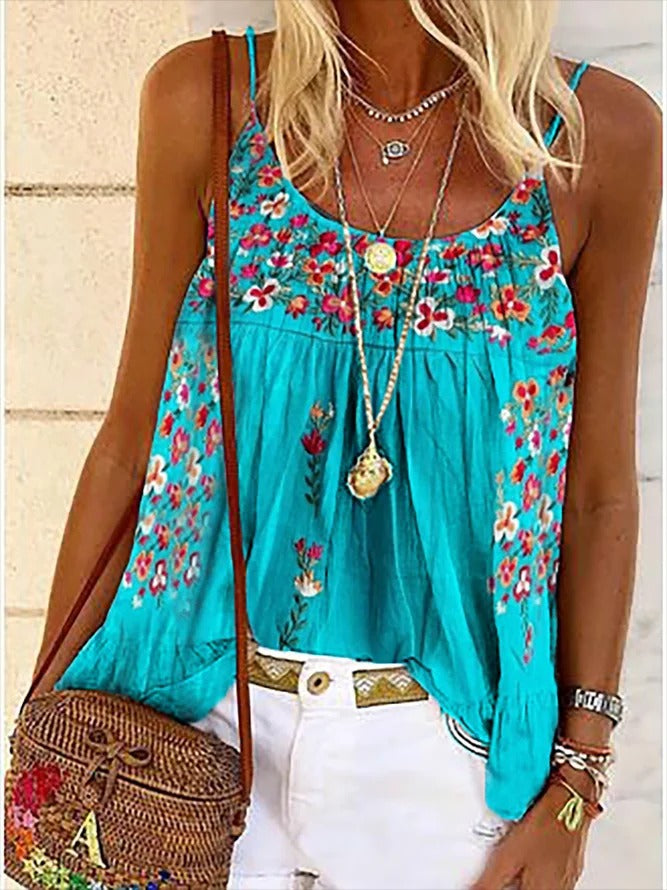 Women embroidered summer dress Ivyshape