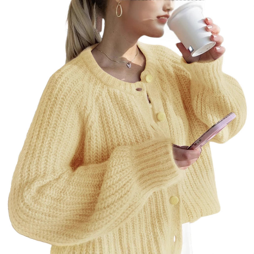 Women's Cozy Knit Cardigan Ivyshape