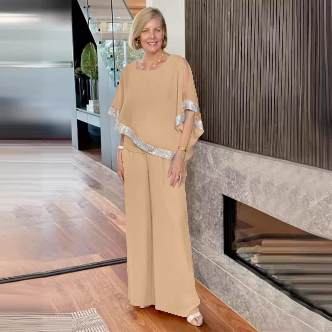 Women Elegant Tailored Two-Piece Ensemble Ivyshape