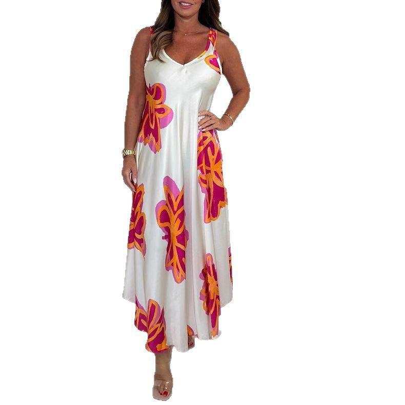 Women Elegant Floral Maxi Dress Ivyshape