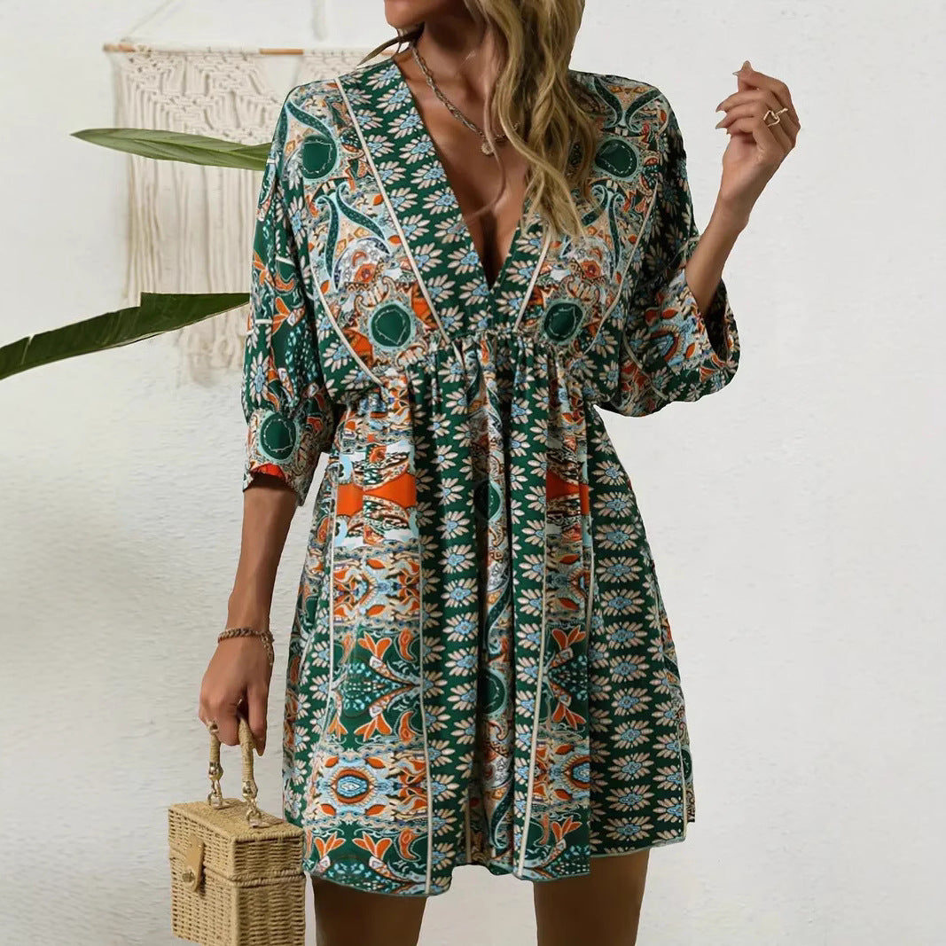 Women fashionable mini dress Ivyshape