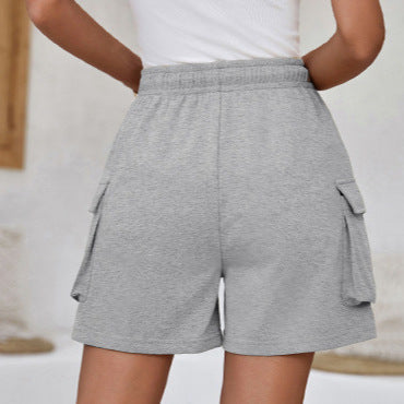 Ladies Casual Cargo Shorts Ivyshape