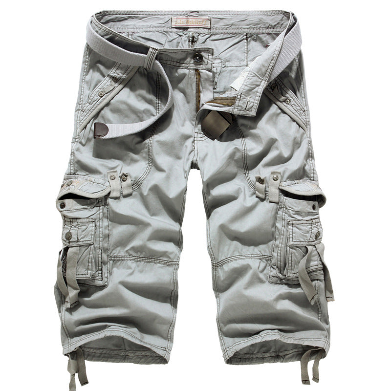 Men's Cargo Shorts with Multiple Pockets IvyShape