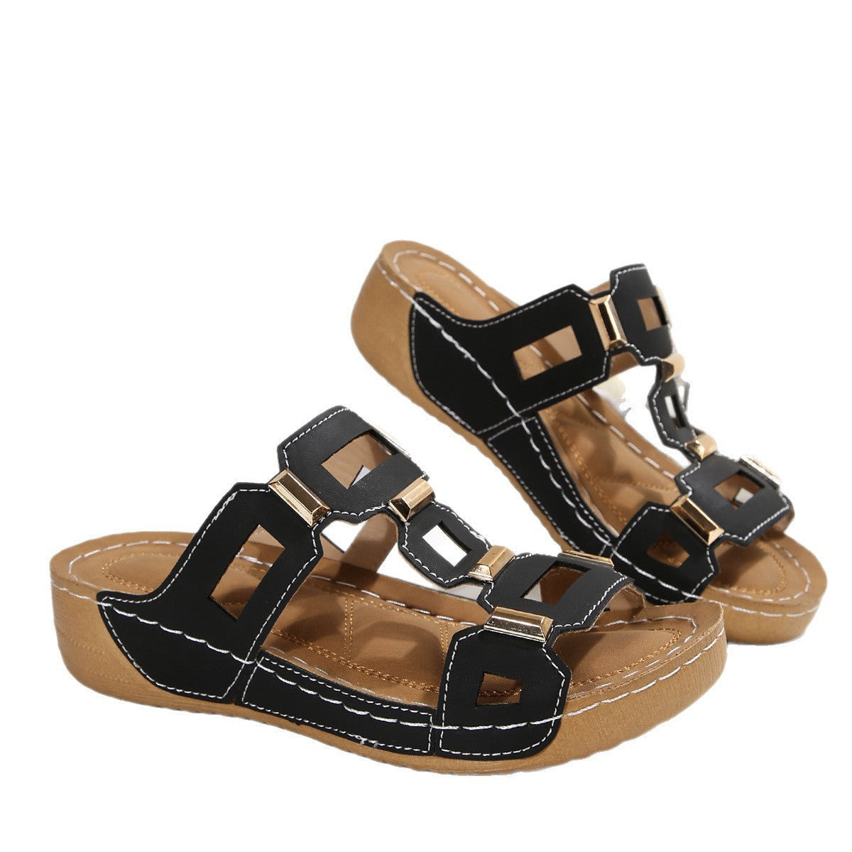 Women Fashion Slide Sandals Ivyshape