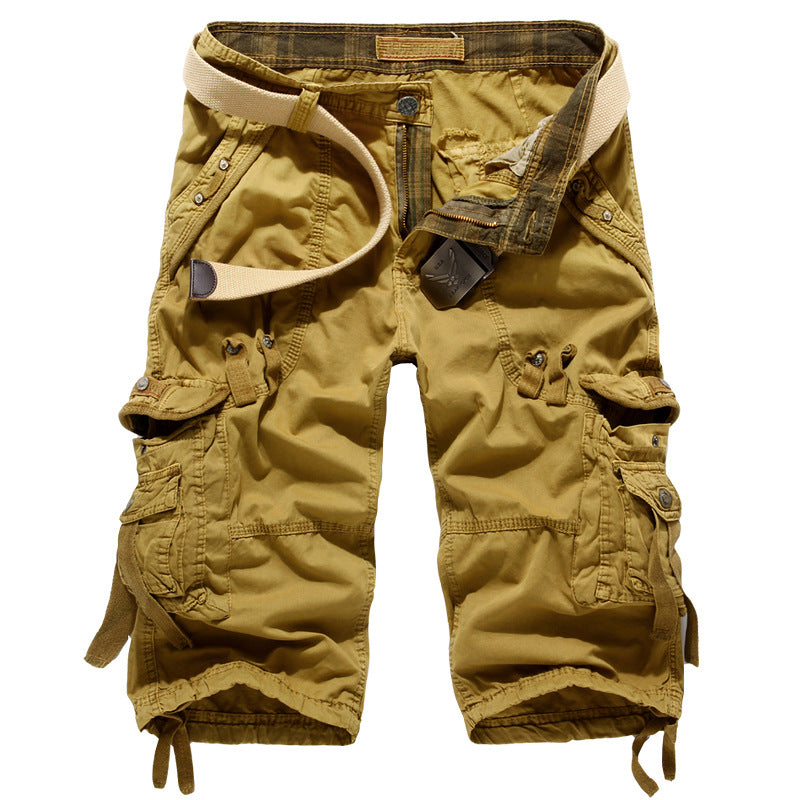 Men's Cargo Shorts with Multiple Pockets IvyShape