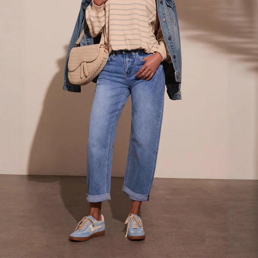 Women's Boyfriend Jeans Ivyshape