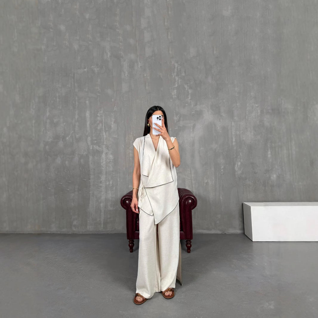 Women Elegant Wrap Top Ivyshape