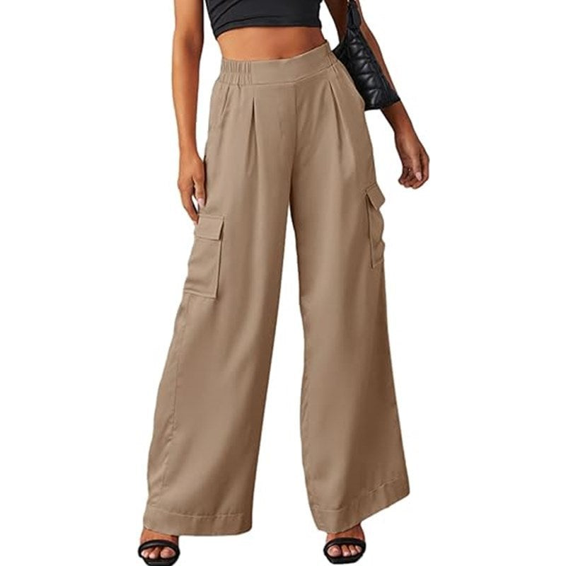 Women's wide Cargo pants in urban style Ivyshape