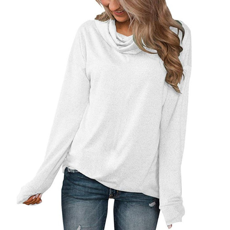 Ladies Casual Turtleneck Sweater with Soft Material Ivyshape