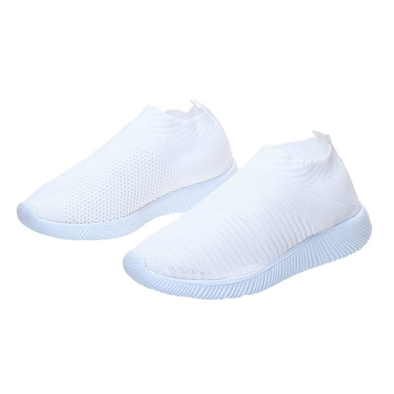 Women's sports shoes with elastic upper material and non-slip sole Ivyshape