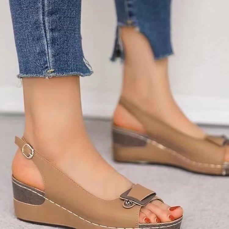 Women Elegant Wedge Sandals Ivyshape