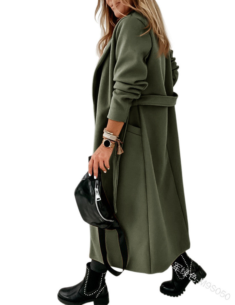 Ivyshape | Long Wool Coat