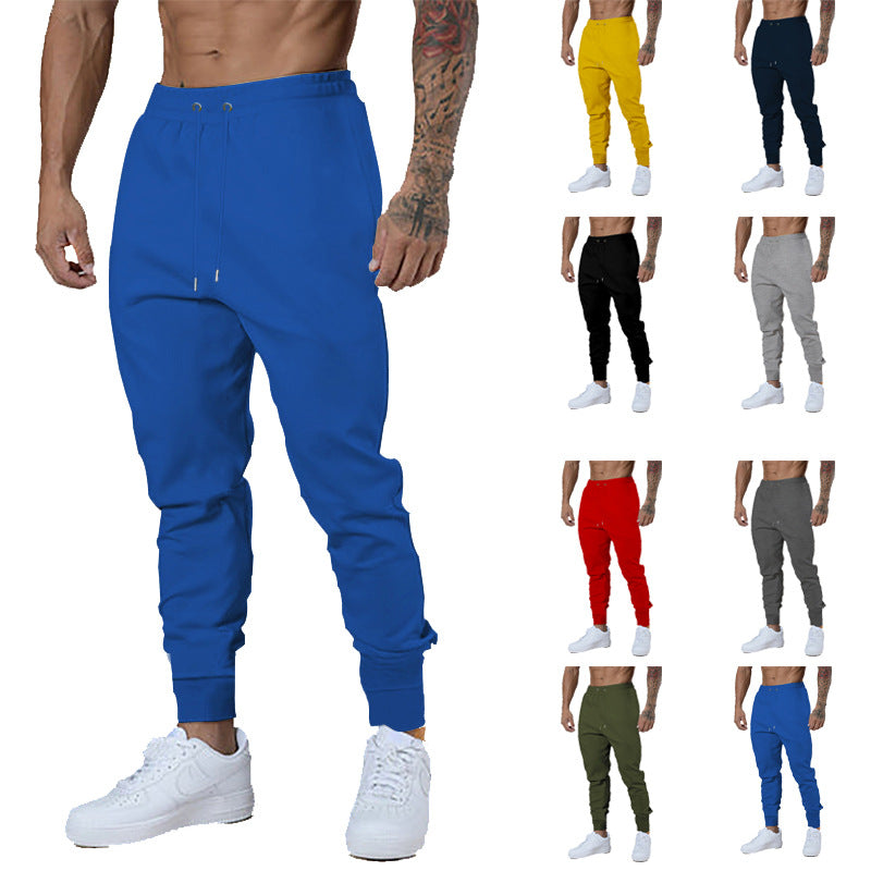 Men's comfortable sports pants with elastic waistband Ivyshape