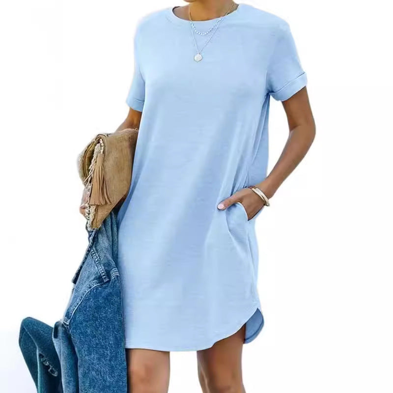 Women's Casual Dress with Practical Pockets Ivyshape