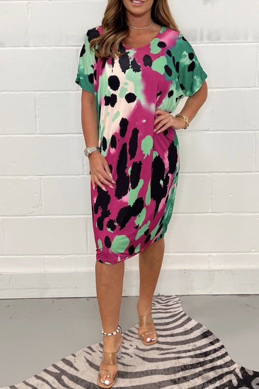 Ladies Midi Dress Ivyshape