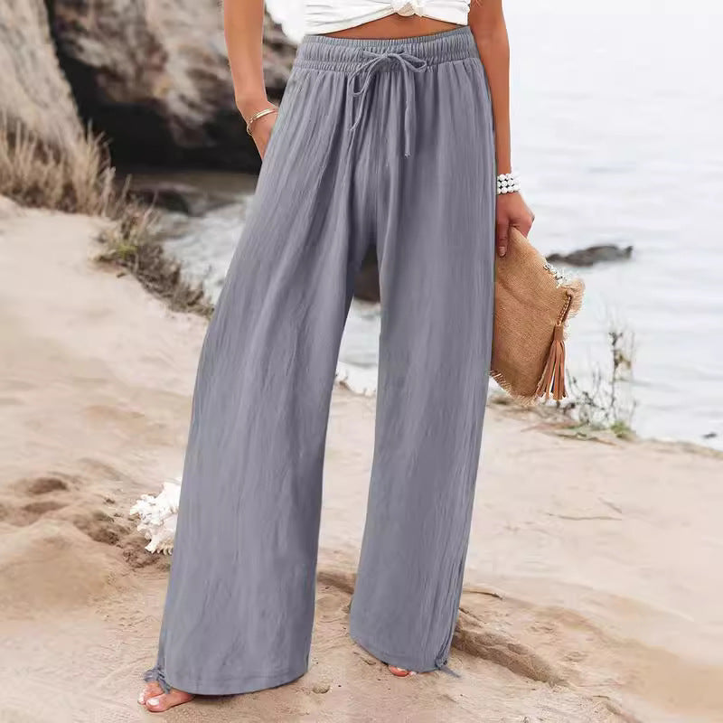 Women Light Loose Lounge Pants Ivyshape