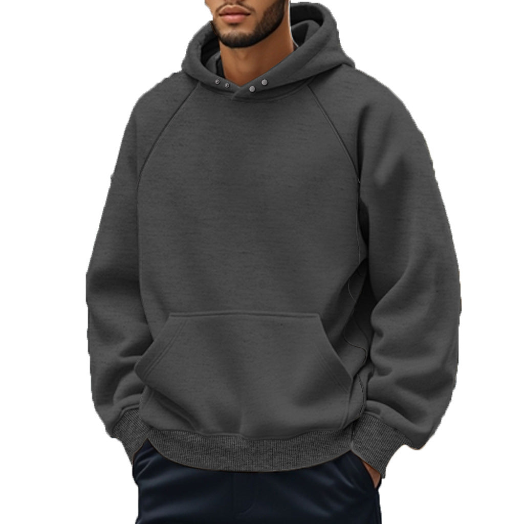 Men's hoodie with a comfortable fit and practical pockets Ivyshape