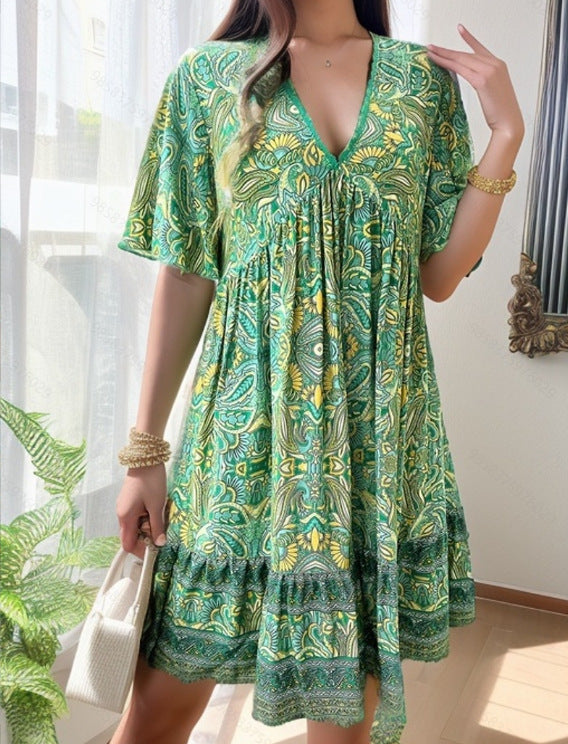 Women's Casual Boho Dress Ivyshape