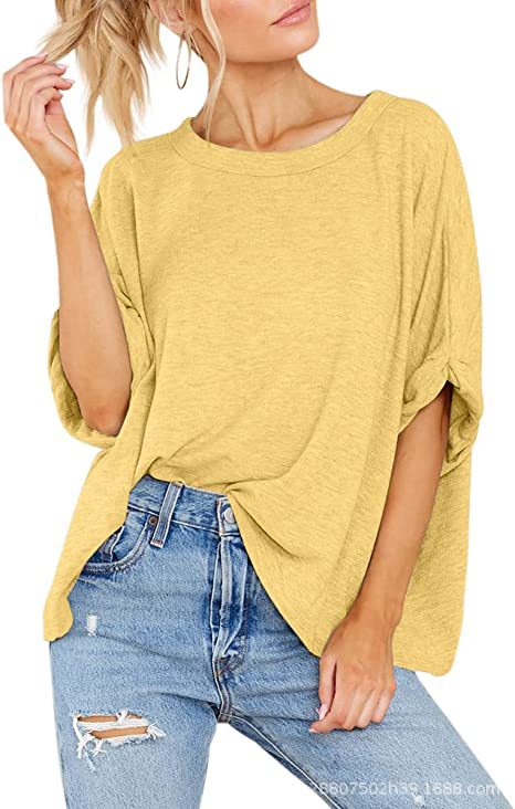 Ladies casual oversized T-shirt Ivyshape