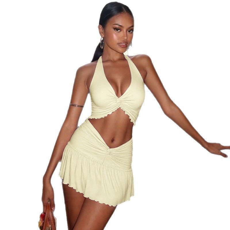 Women’s bikini dress with wrap top Ivyshape
