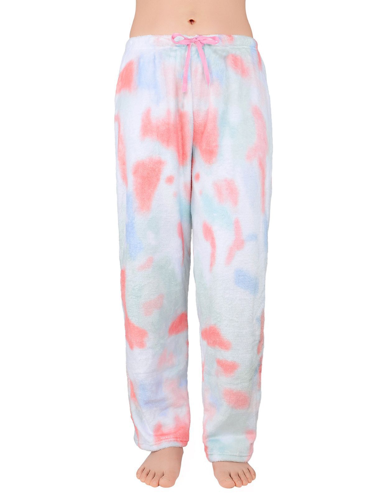 Ladies Relaxed Fit Leopard Print Lounge Pants Ivyshape