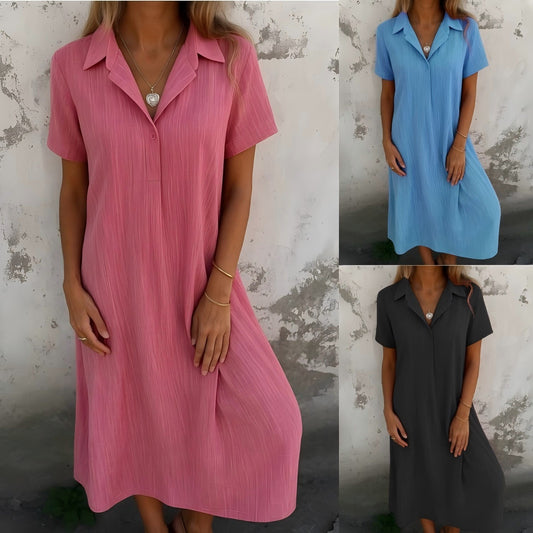 Women's Shirt Dress Ivyshape