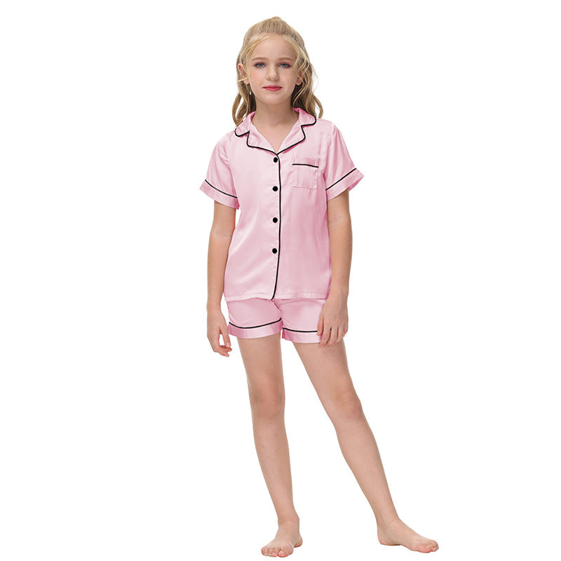 Women's Pajama Set made of lightweight and breathable satin Ivyshape