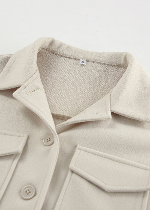 Ivyshape | Haven Wool-Blend Overshirt