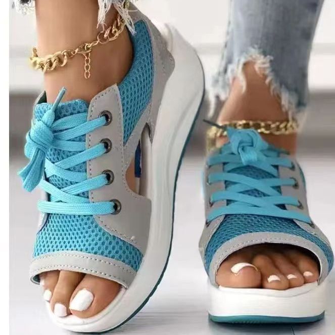 Ladies sporty casual shoes with breathable upper materials and fashionable design Ivyshape