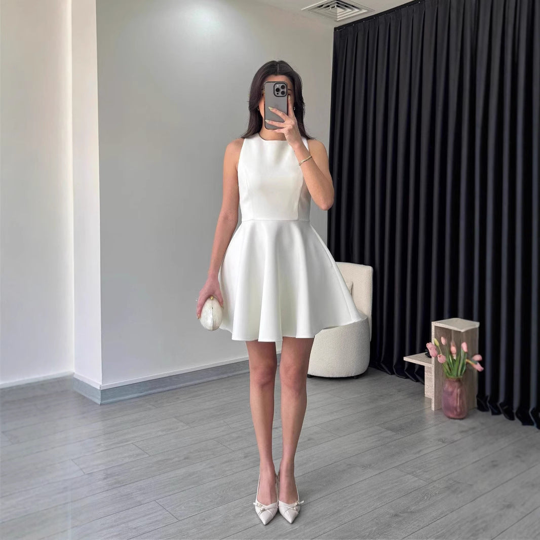 Women Fit and Flare Dress Ivyshape