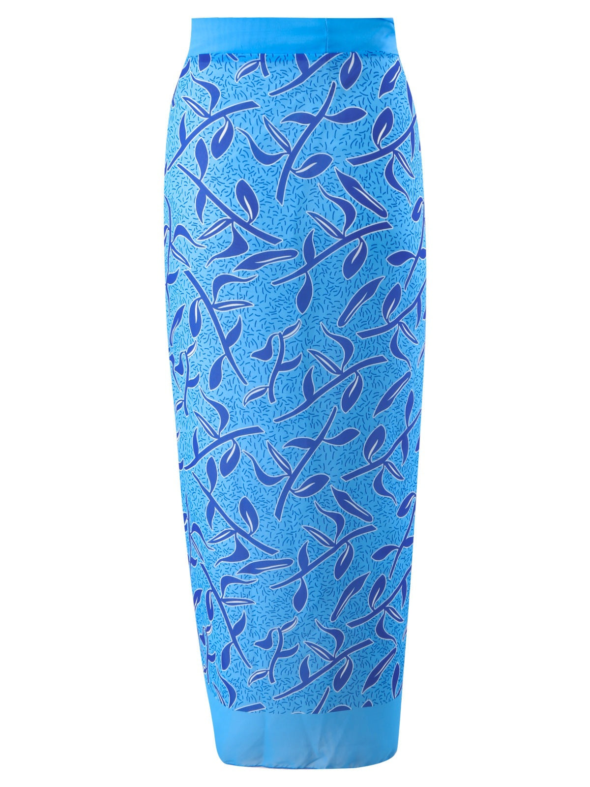 Women elegant swimsuit with unique asymmetrical design and matching beach skirt Ivyshape