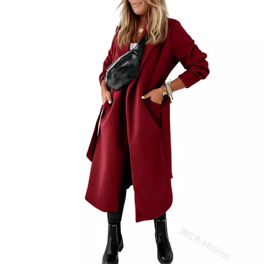 Ivyshape | Long Wool Coat