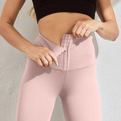 Women's high-performance sports leggings with innovative high waistband Ivyshape